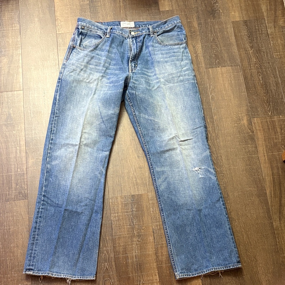 American Eagle Outfitters Relaxed Fit Blue Jeans